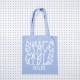 Space Girls Tote Bag Blue